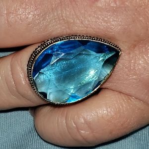 Blue Topaz Ring